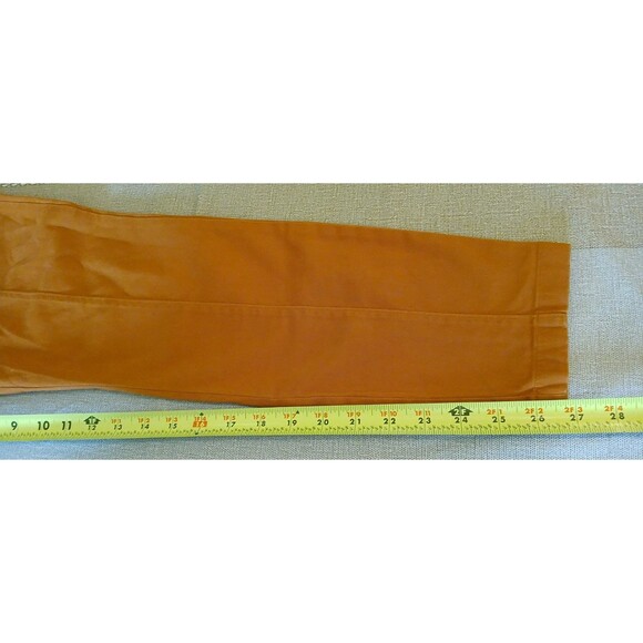 Loft Outlet Women's Stretch Pants Skinny Ankle Size 8 Copper Casual Cotton Blend - Picture 7 of 7